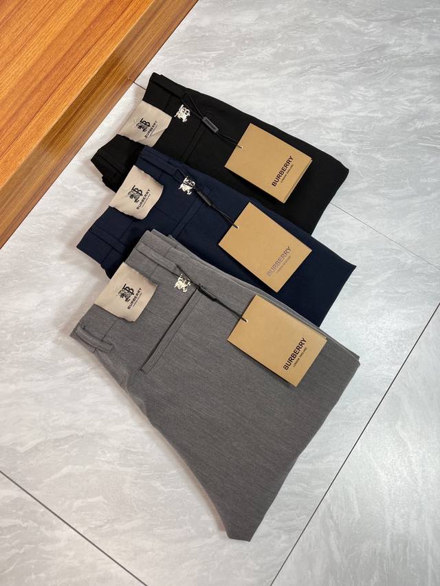Burberry 2025 Spring and Summer new products, three complete labels, suit pants