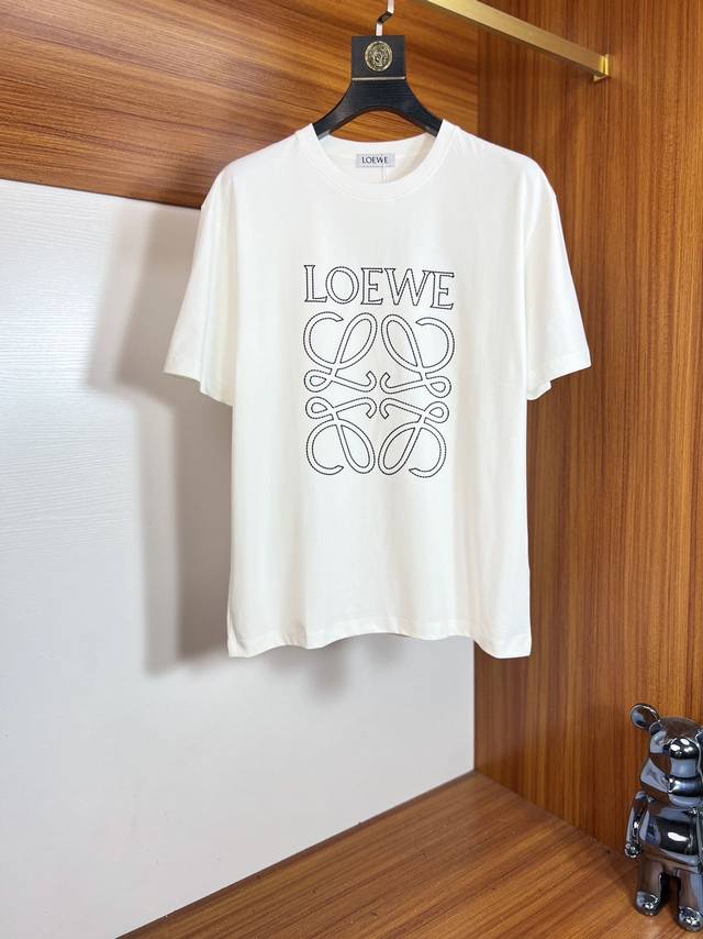 Loewe 2025 Spring and Summer New Arrivals New Three Standards Complete Round Nec