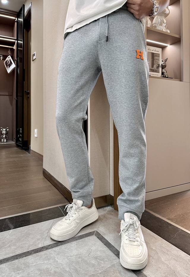 H 2025 latest series of men's casual pants! uses customer-supplied elastic soft