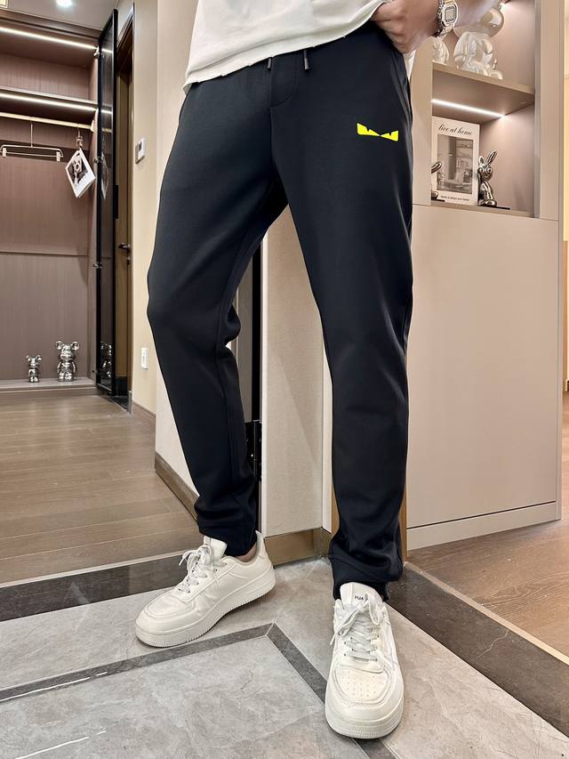 Fd 2025 latest series of men's casual pants! uses customer-supplied elastic soft
