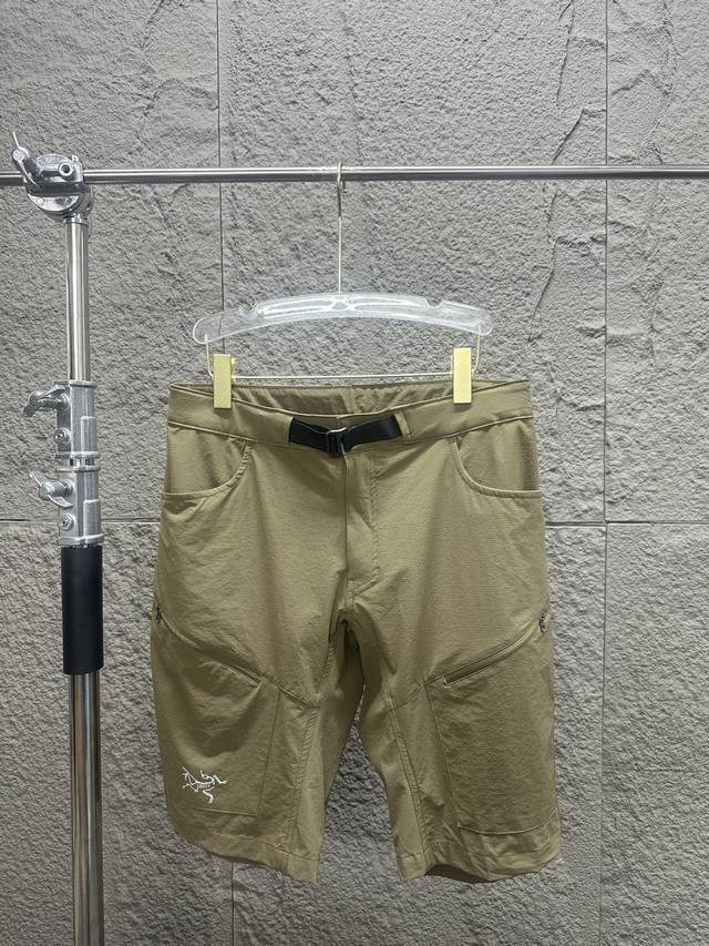 Arc'teryx 2025Ss summer new outdoor sports shorts. with simple letter print logo