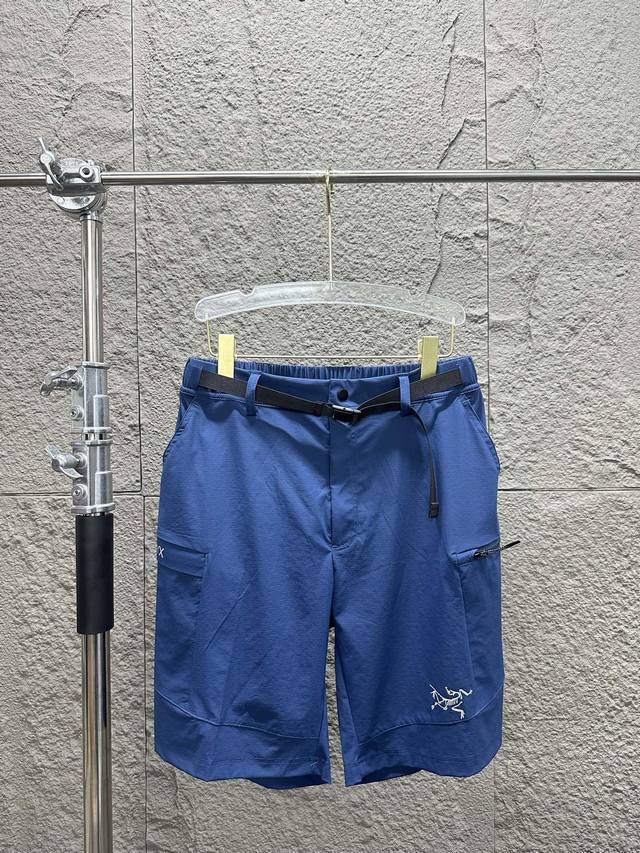 Arc'teryx 2025Ss summer new outdoor sports shorts. pocket simple letter print lo