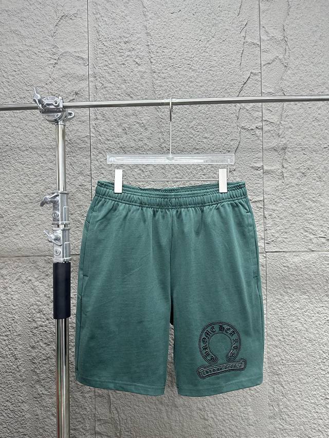 Chrome Hearts Ch 2025Ss new cross casual shorts. Customized pure cotton fabric 3