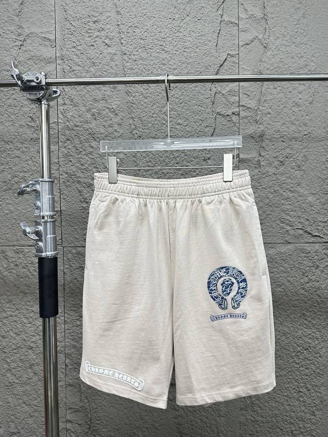 Chrome Hearts Ch 2025Ss new cross casual shorts. Customized pure cotton fabric 3