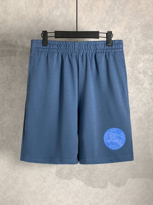 High quality Burberry Burberry Warhorse foam shorts adopt layered printing techn