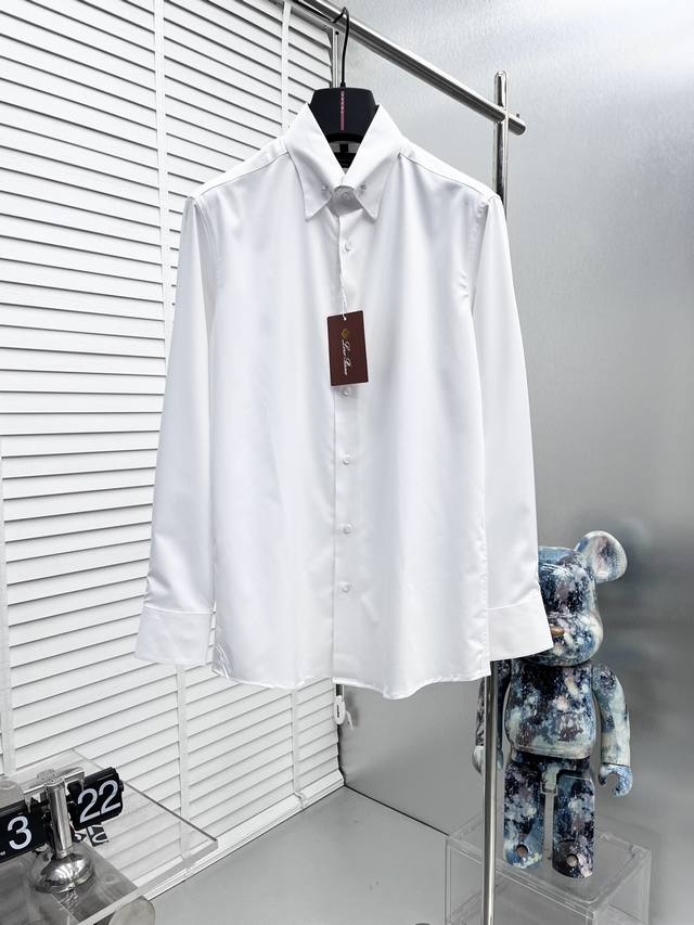 Lp* 25Ss new long-sleeved shirt, the overall light luxury high-end, perfect deta