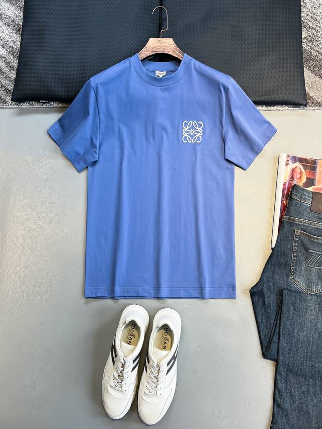 Loe# 2025 Spring and Summer New Releases, Latest Short-sleeved Round Neck T-shir