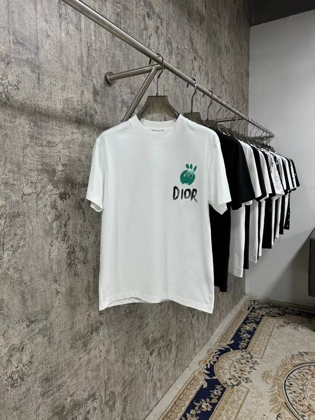 New 25Ss Cd Hot-selling short-sleeved shirt Customized eco-friendly Logo Classic