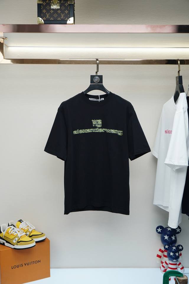 Alexander Wang - 2025 Spring/Summer Series New Product Men's Mercerized Plain Co