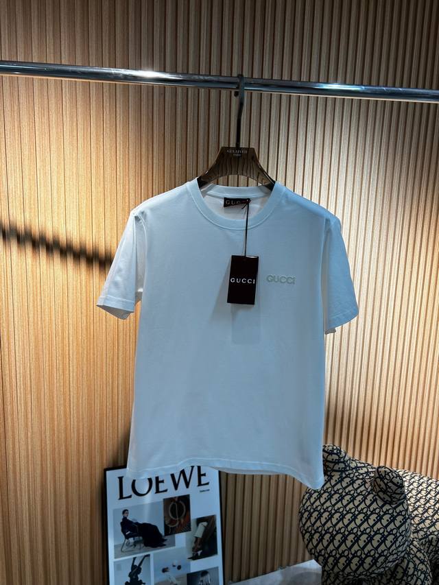 G's 2025 spring and summer new product Gucci letter three-dimensional leather em