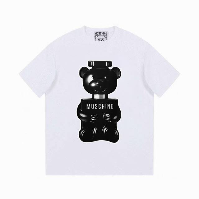 Mos short-sleeved T-shirt Color: black white Size Xs-L Fabric: 260G