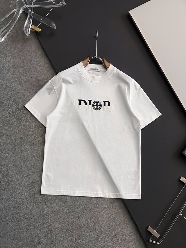 Cd* 2025 latest short-sleeved T-shirt, exclusive 260g heavyweight, the best choi