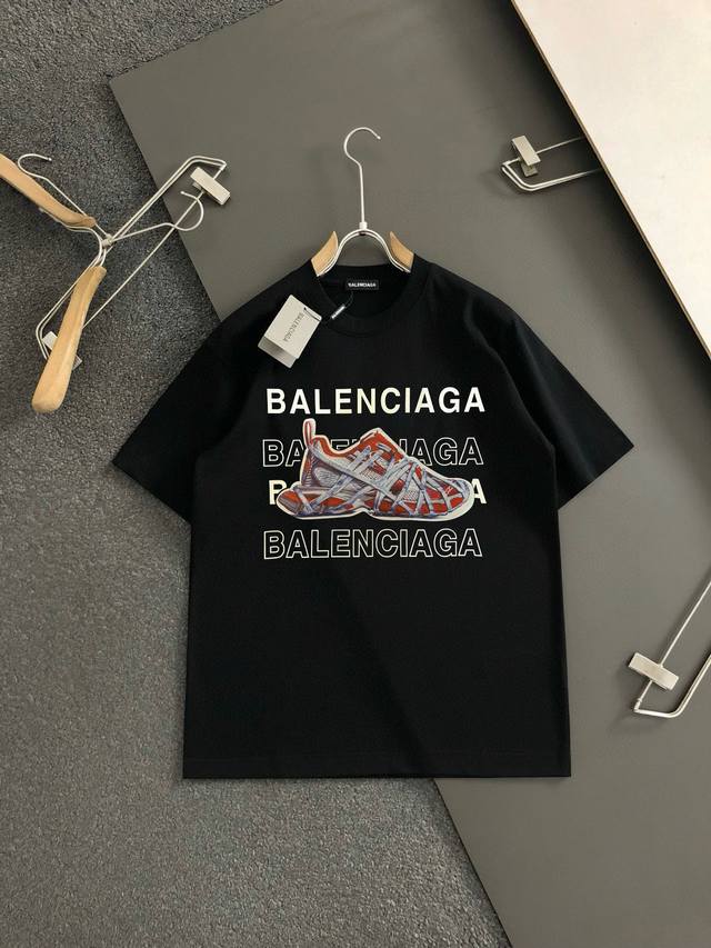 Bal 2025 Spring and Summer New Releases, Latest Short-sleeved Round Neck T-shirt