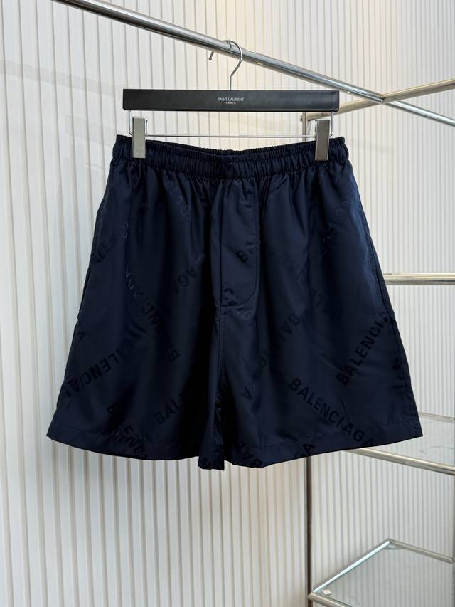 Bal Paris 2025Ss twill letter jacquard shorts Size: SML Xl