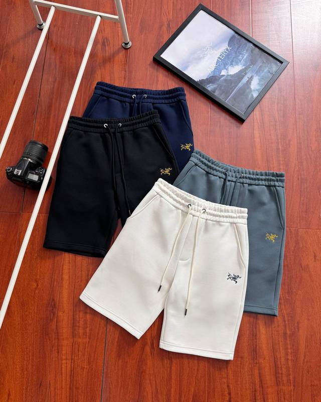 Original quality Arc'Teryx embroidered shorts shorts Classic versatile cotton sw