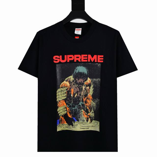 Supreme 25Fw Marvel Hero Short-sleeved T-shirt Refuse to make goods based on pic