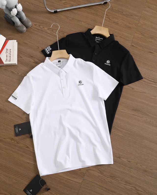 8000+Polo shirt Brand: Kailas Size: L-Xl-Xxl-Xxxl-Xxxxl Color: Black-White Type: