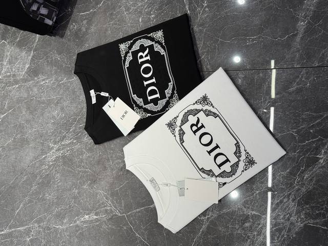 Dio*R 25Ss Spring and Summer T-shirt new product! Three-dimensional palace archi