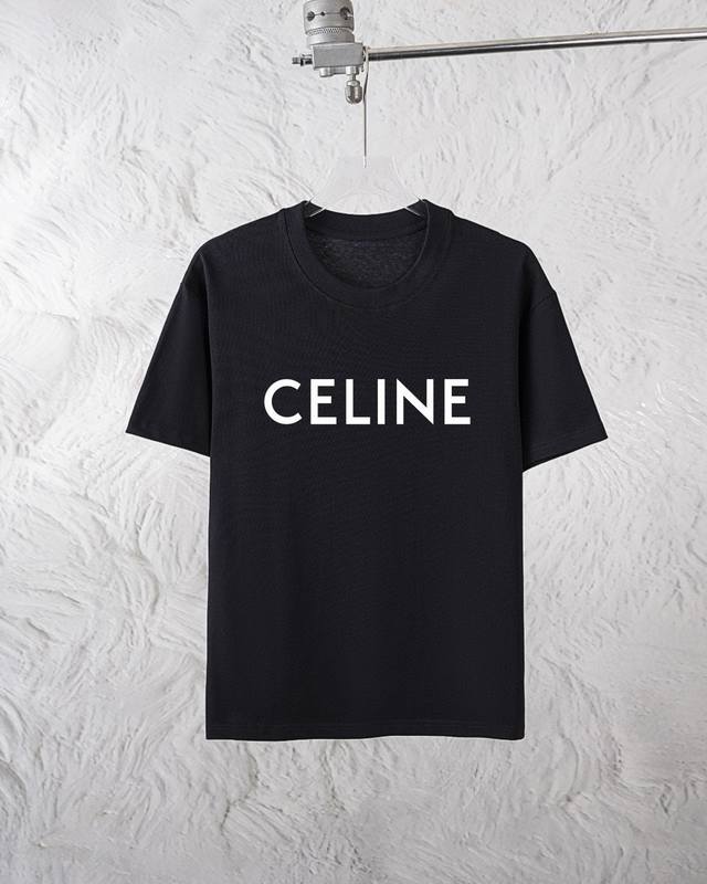 The latest high-end men's goods of Celine in 2025, the letter logo print on the