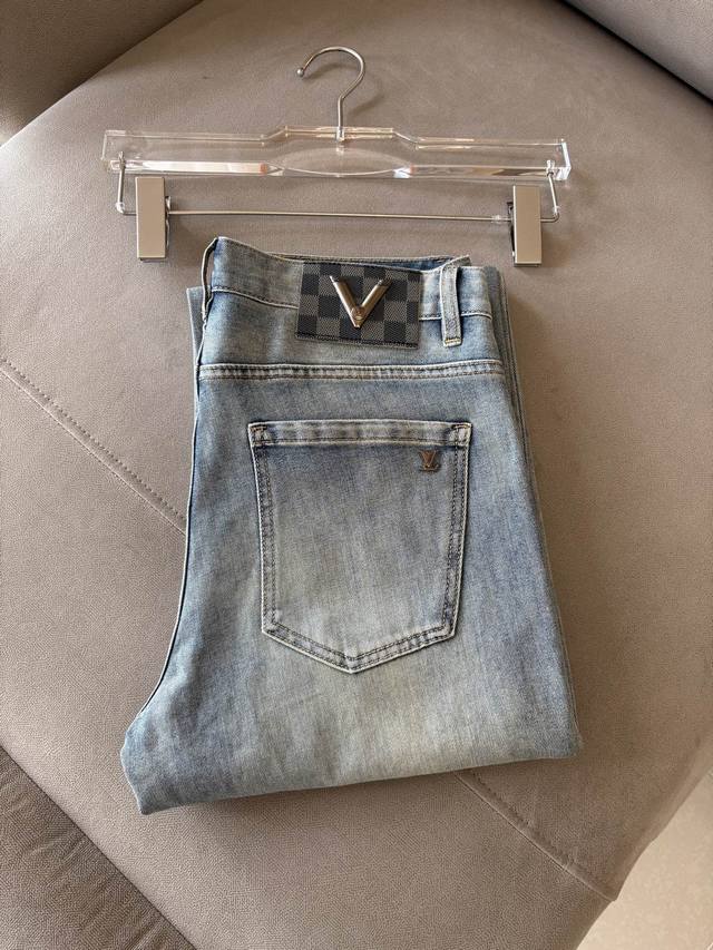 Lv straight pants are a pair of jeans with a very stylish look. They are made of