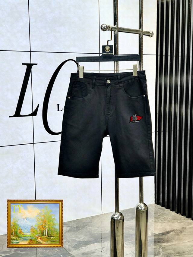 Ermenegildo Zegna Shorts 2025 Spring/Summer latest men's jeans! Heavy washed den