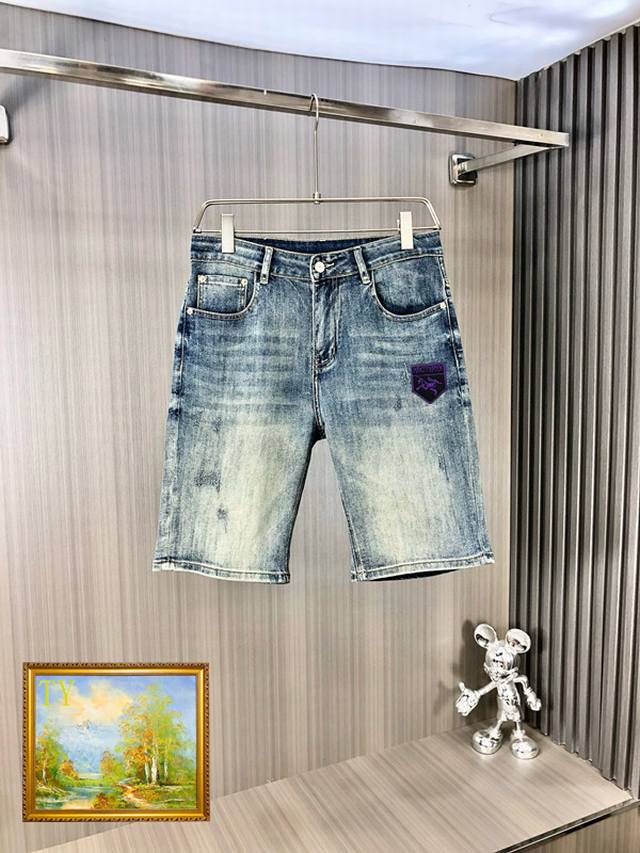 Arc'teryx Shorts 2025 Spring and Summer latest men's jeans! Heavy washed denim f