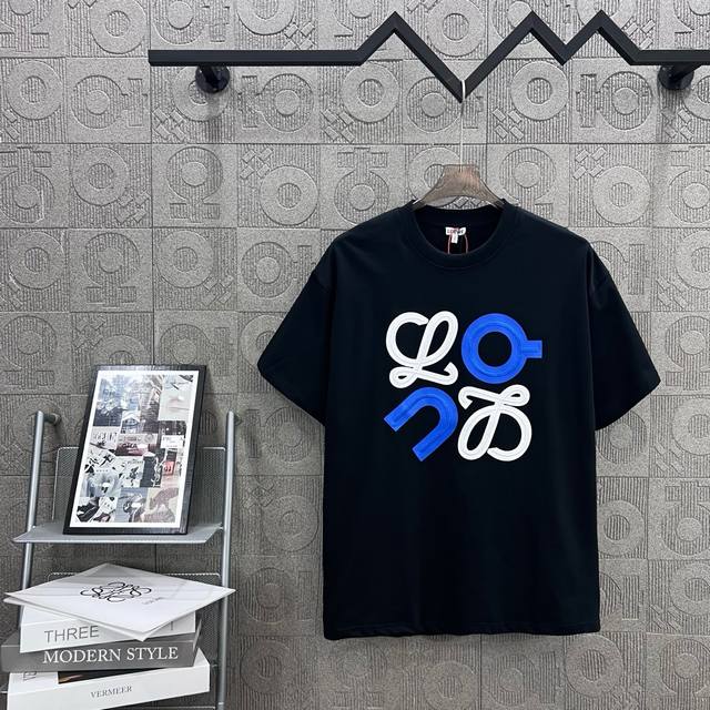 Loewe logo patch embroidery craftsmanship The logo is refined and upgraded, insp