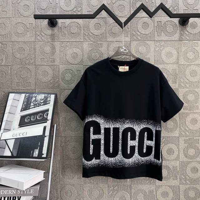 Gucci double G hollow inkjet printing Logo logo is refined and upgraded, inspire