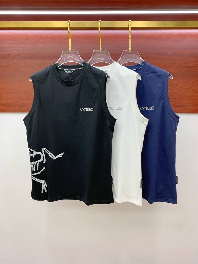 Arc'teryx 25Ss new vest with reinforced threads on the collar and cuffs, not eas
