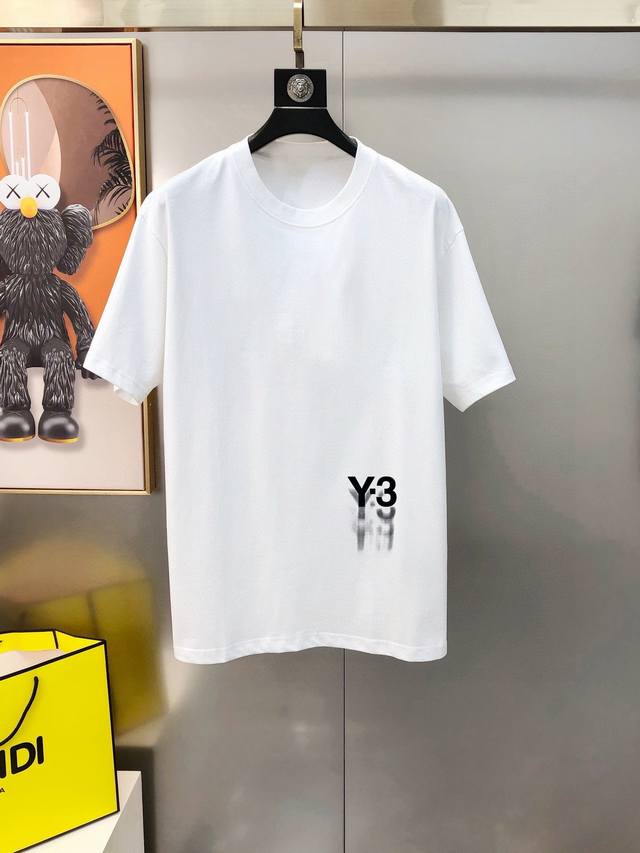 Y3 Yohji Yamamoto 2025 spring and summer new original men's round neck short-sle