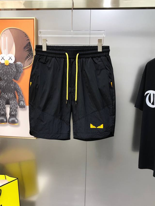 Fd Fendi 2025 Spring and Summer new original men's casual shorts are sold at the