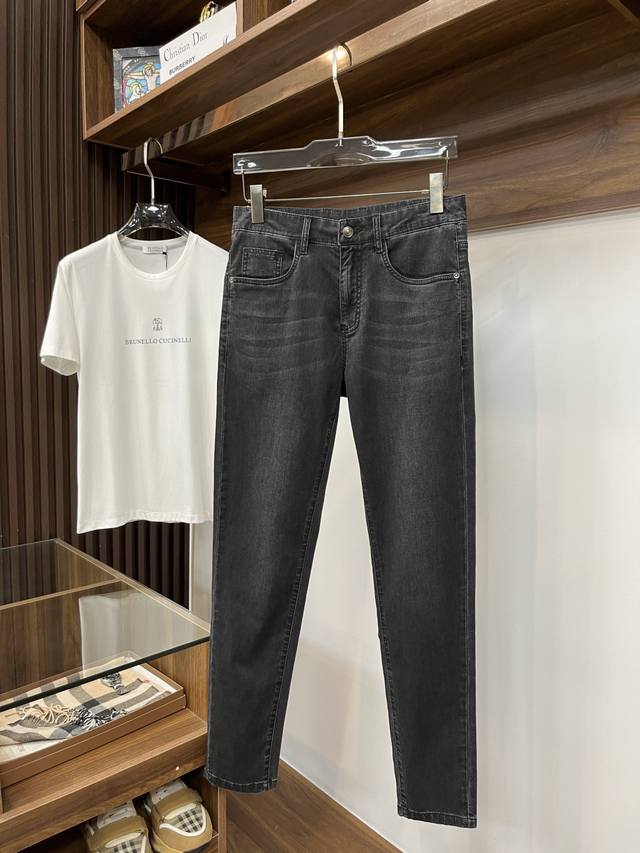 Bc 2025 official website high-end new original single few handsome jeans, 100% o