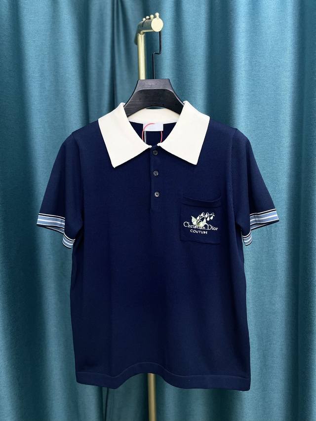 Cd 25Ss New Lily of the Valley Polo Shirt Cistian Dio Couture Lily of the Valley