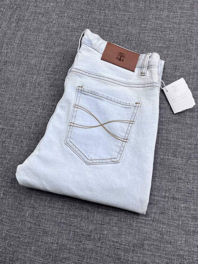 Bc men's high-end business casual denim jeans, Shanghai trading company order, 1