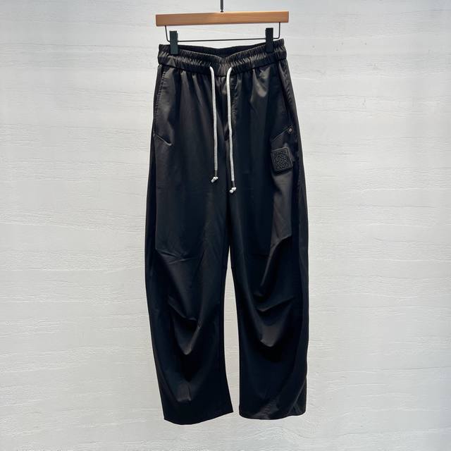 Luo1wei 2025 summer new trousers catwalk style This year's latest custom woven f