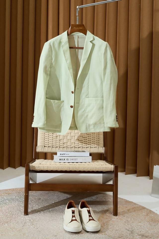 Ramie Thin Suit | The simpler, the more advanced Ultra-thin with light flat lape