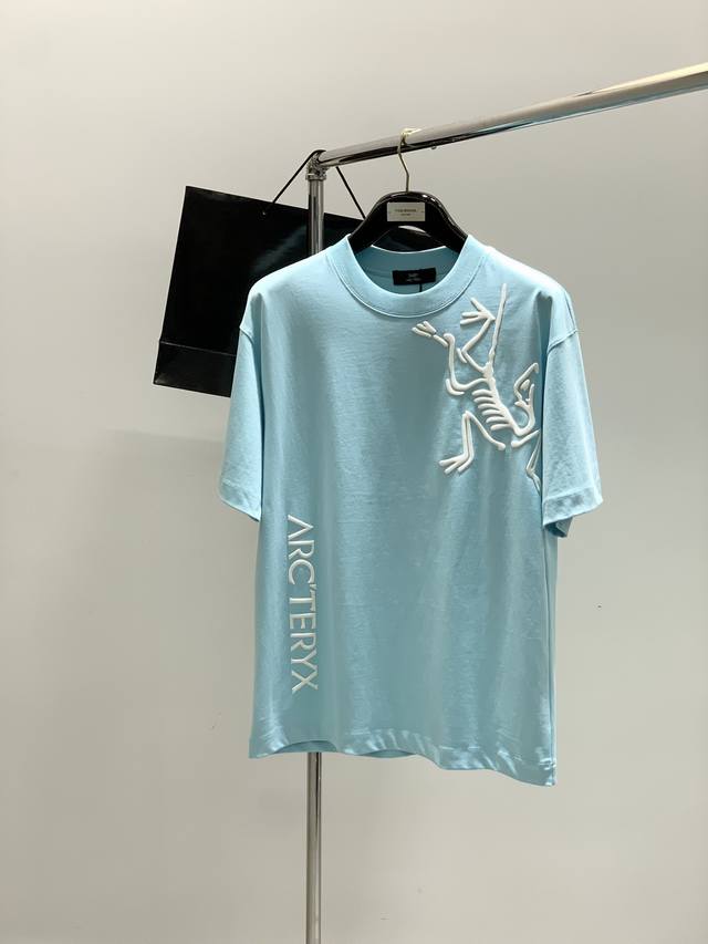 Arcteryx 2025 summer Aw new product, fashionable and casual round neck short-sle