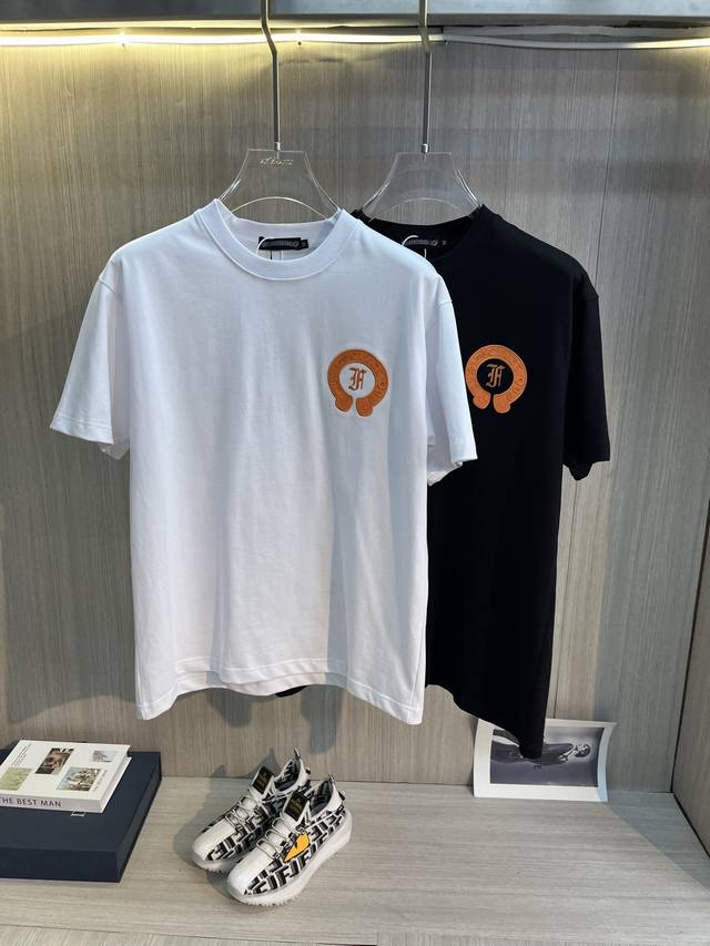 Ch Chrome Hearts 2025Ss Spring and Summer High Quality Couple Short Sleeve T-shi