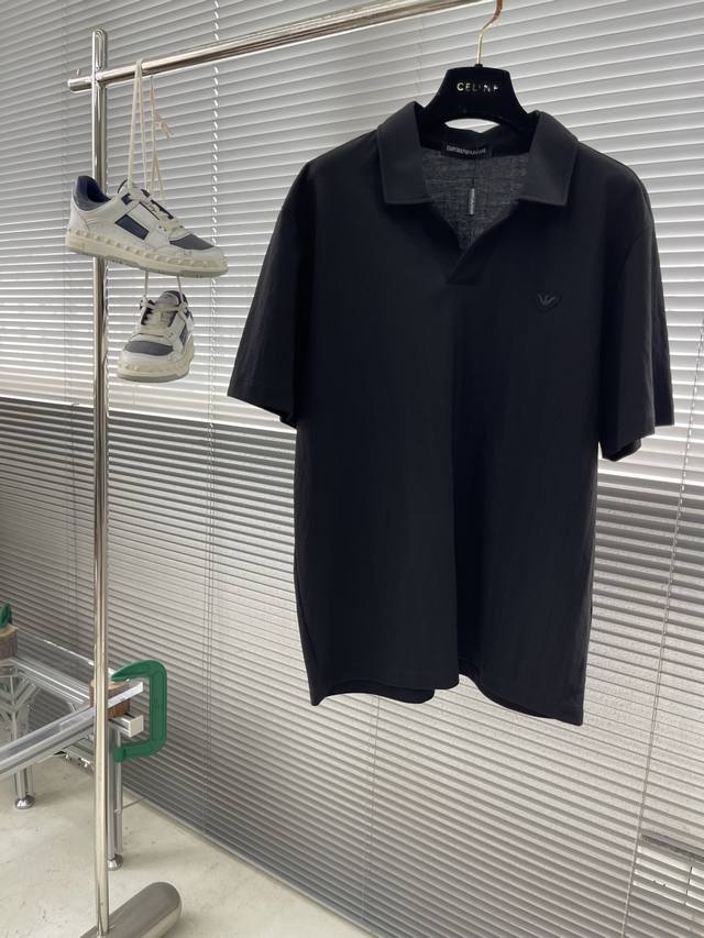 Ea Aman mud lapel linen short sleeves Material cotton nylon linen Applicable sea
