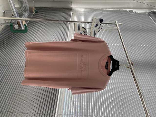 Loro Piana 25Ss spring and summer new embossed logo mercerized cotton T-shirt, m