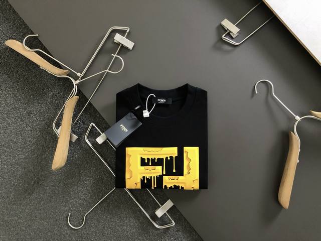 Fend* fit Xs-L The latest and top double F three-dimensional offset printing ori