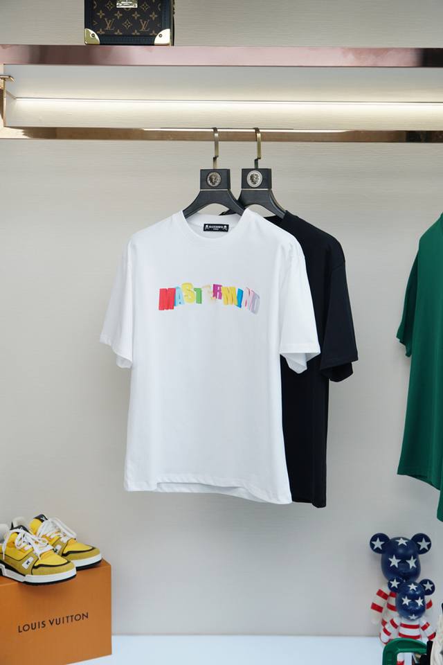 Mmj 2025 Spring and Summer Series New Product Men's Mercerized Plain Cotton Shor