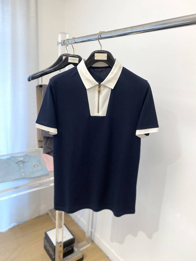Louis Vuitton, 2025 new short-sleeved T-shirt, handsome and fashionable, origina