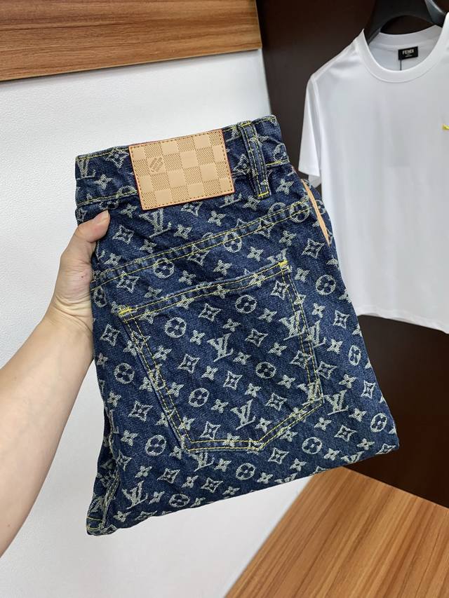 Lv Louis Vuitton 25 men's jeans original factory original cloth original washing