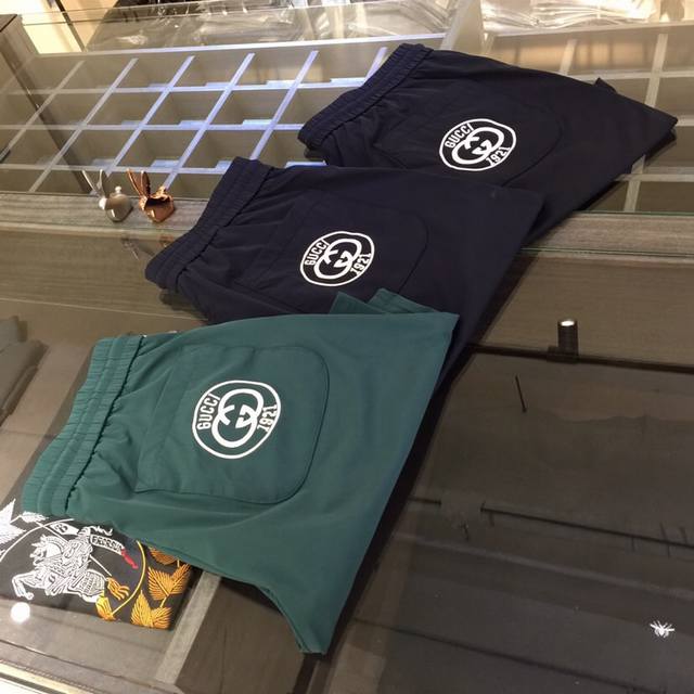 G's latest shorts for summer 2025. Produced by OEM factory P. Casual pants with