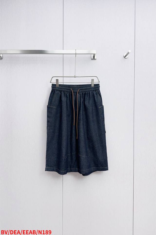 N189 Bv Original denim blue! Wide-leg shorts Original denim blue, 100% cotton de