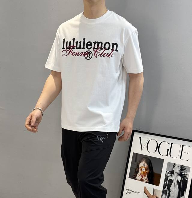 Lulu*Lulu-Lemon 25S new T-shirt. Recommended for both men and women! Made of hig