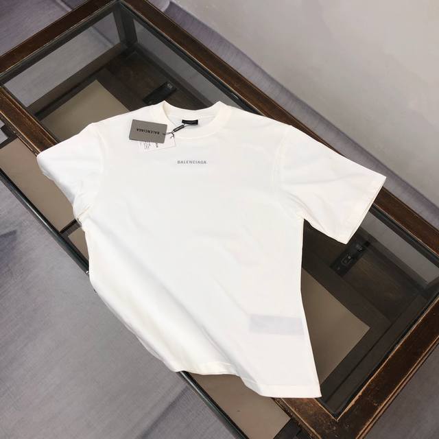 Blcg Balenciaga's new 25Ss couple round-neck short-sleeved T-shirts~Sold simulta