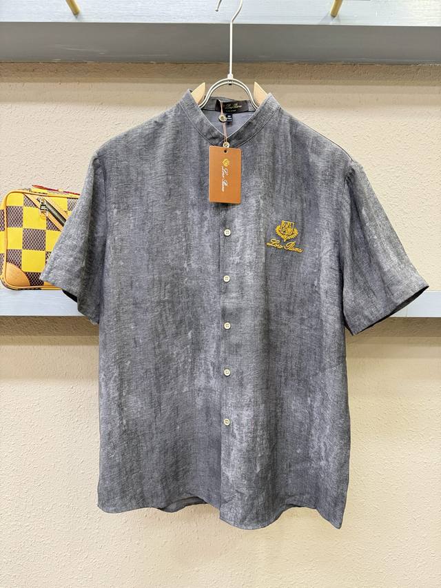 Loro Piana 2025 Spring/Summer counter linen shirt, linen shirt is stylish enough