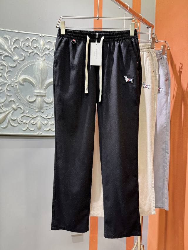 Tb 2025 Spring and Summer linen casual pants, full of casual atmosphere, linen f